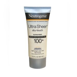 Neutrogena Ultra Sheer Dry-Touch Sunscreen Lotion SPF 100+ 3 fl oz New exp 5/22